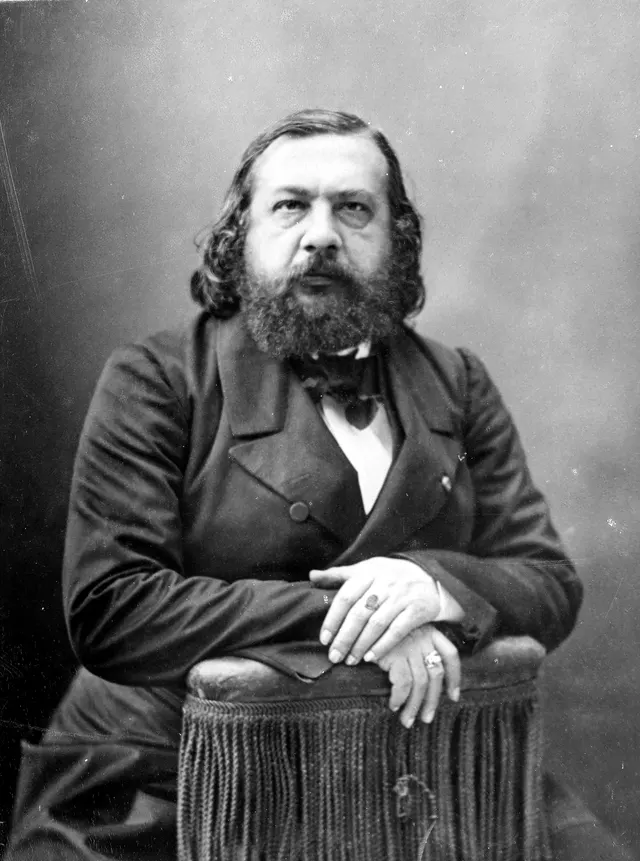Porträt von Théophile Gautier (Nadar)